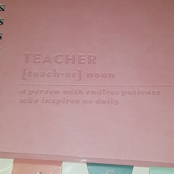 Brand new  Fringe Teacher Spiral Notebook - Picture 3 of 9